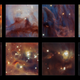Close-ups of the Orion Nebula. Image: ESO/H. Drass et al.